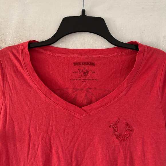 🇺🇸 True Religion V-Neck T-Shirt (NWOT) - Picture 6 of 12